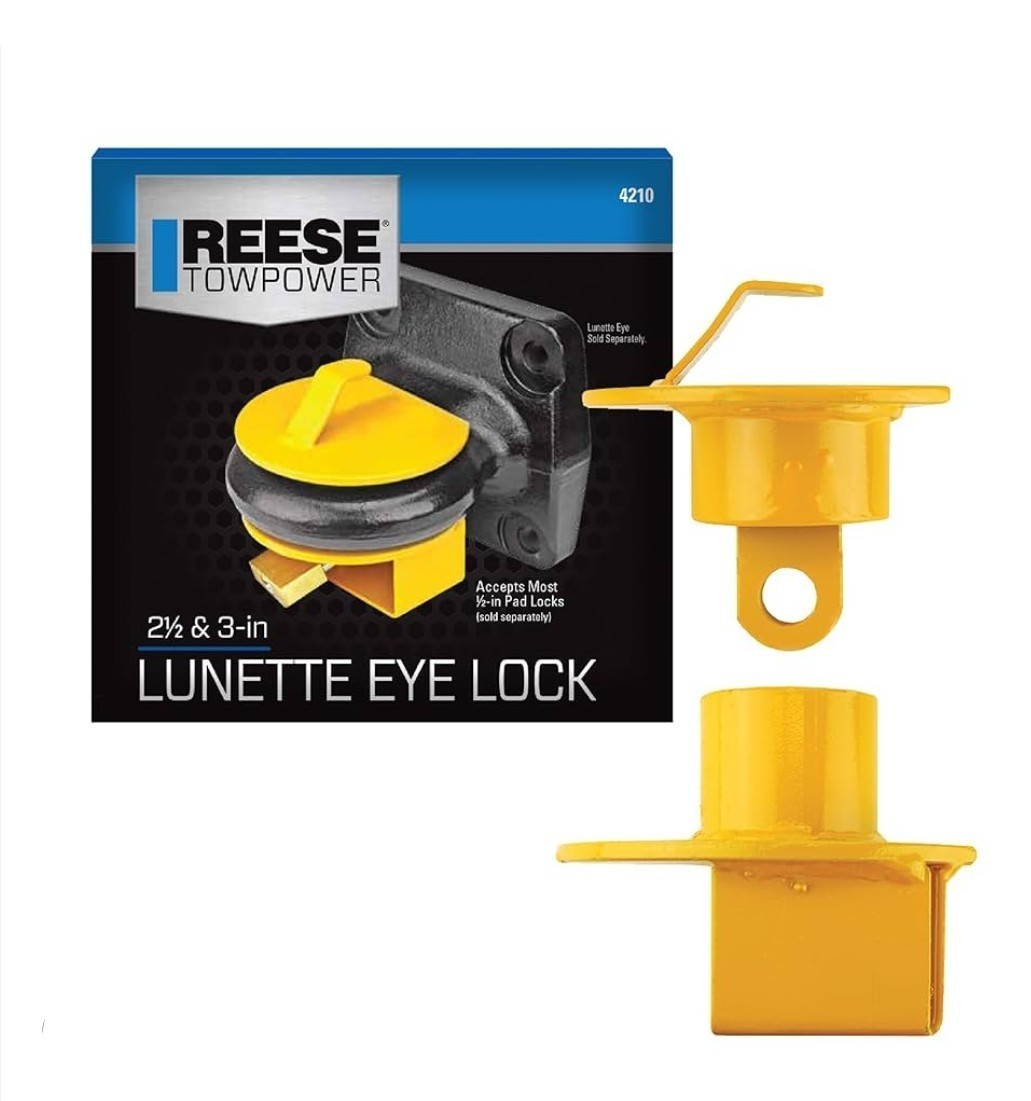 Reese Towpower 4210 Lunette Eye Lock 2.5” and 3” New In Box!