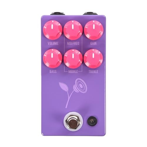 JHS Pedals Violet Distortion Pedal, Black Assorted Colors