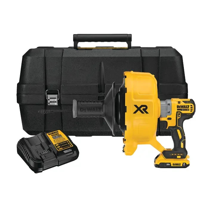 DEWALT DCD200D1 20V Cordless Drain Snake Drill