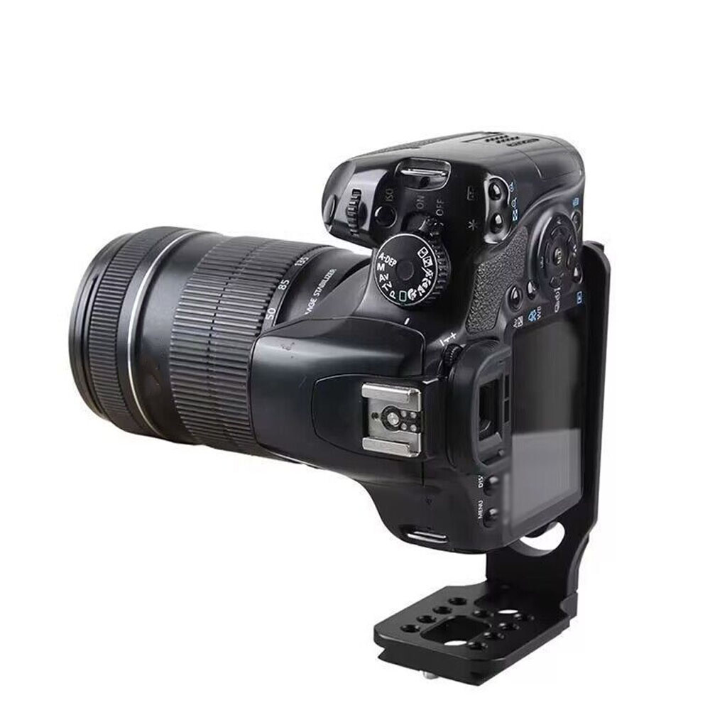 2pcs For DSLR Camera L Bracket Tripod Quick Release Plate Stabilizer Tripod