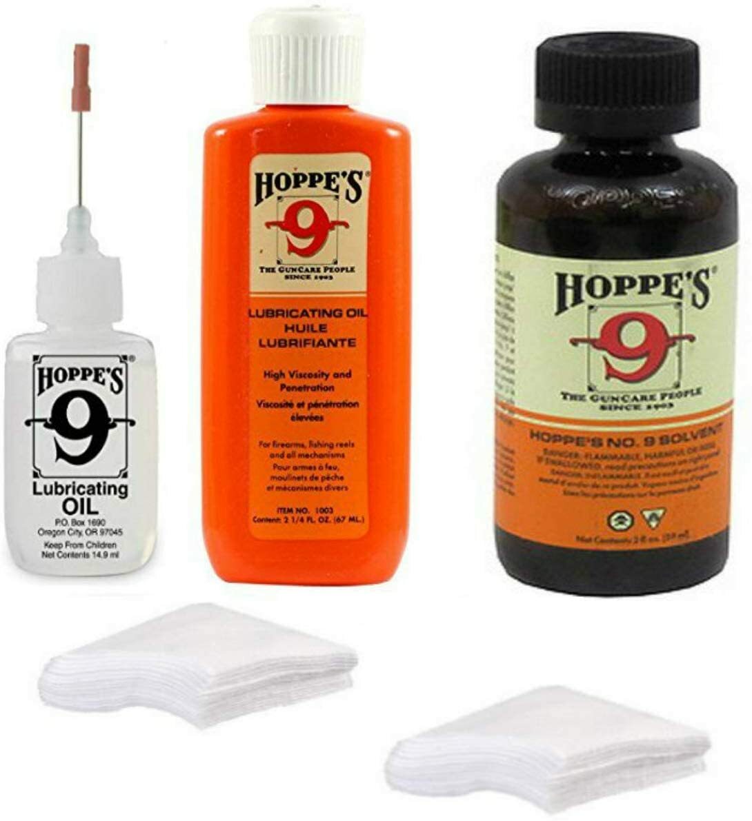 Hoppes 9 Gun Oil Lubricant Needle Applicator & Refill - Firearm Lube & Cleaner
