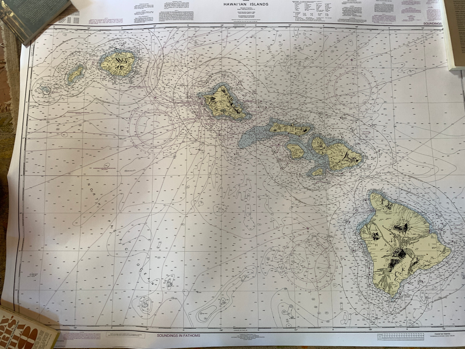 NOAA Nautical Chart 19004 Hawaiian Islands