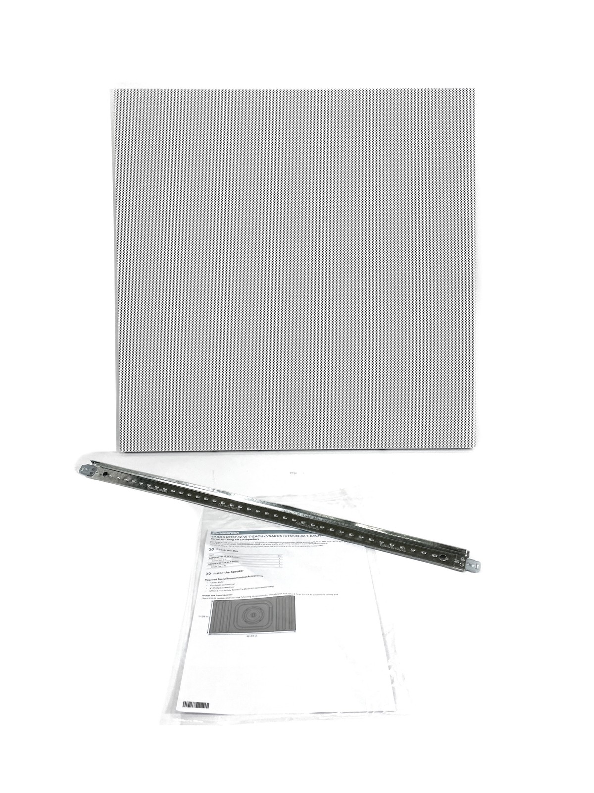 OPEN-BOX Single Crestron Saros ICT5T-22-W-T Ceiling Mount Loudspeaker 6510076