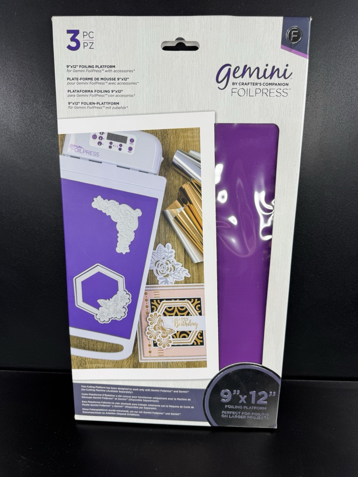 Gemini 9" x 12" Foiling Platform, Brand New, Crafter's Companion, + accessories