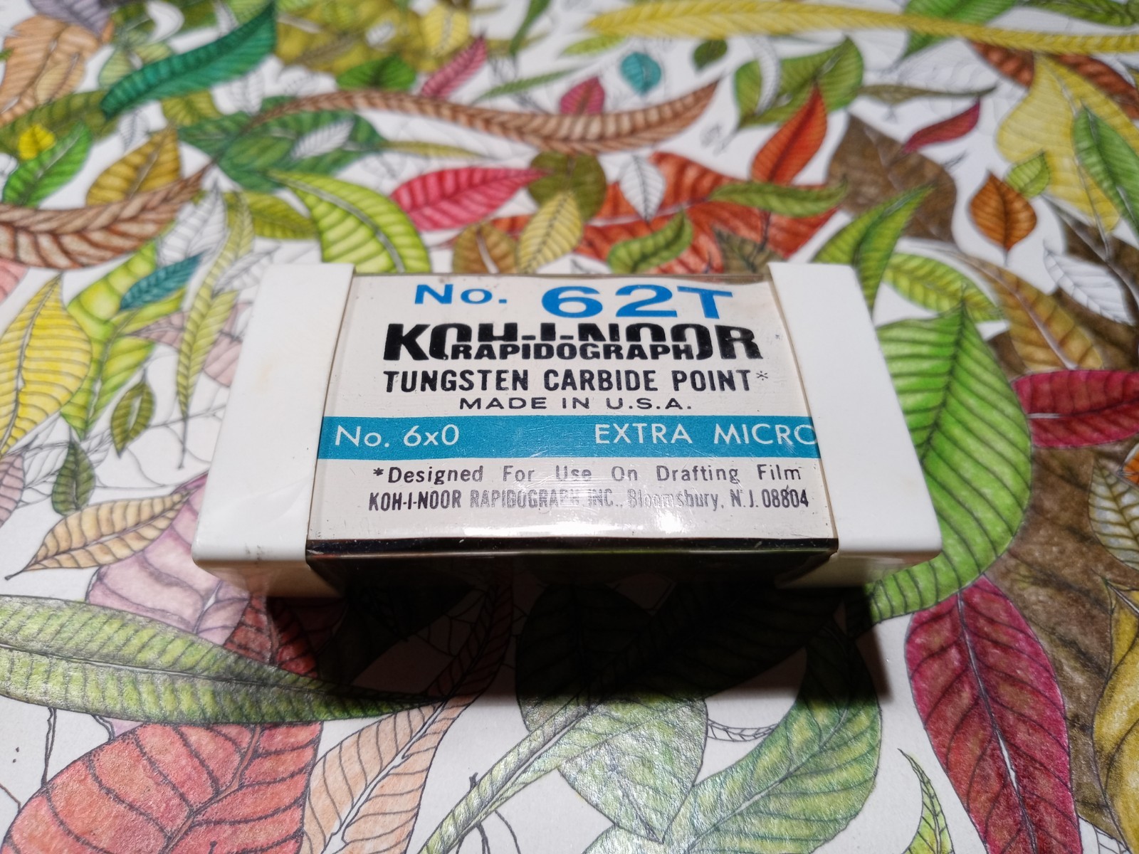 Koh-I-Noor Rapidograph Technical Jewel Pen .60+Drafting+K&E+Castell+rOtring+ART
