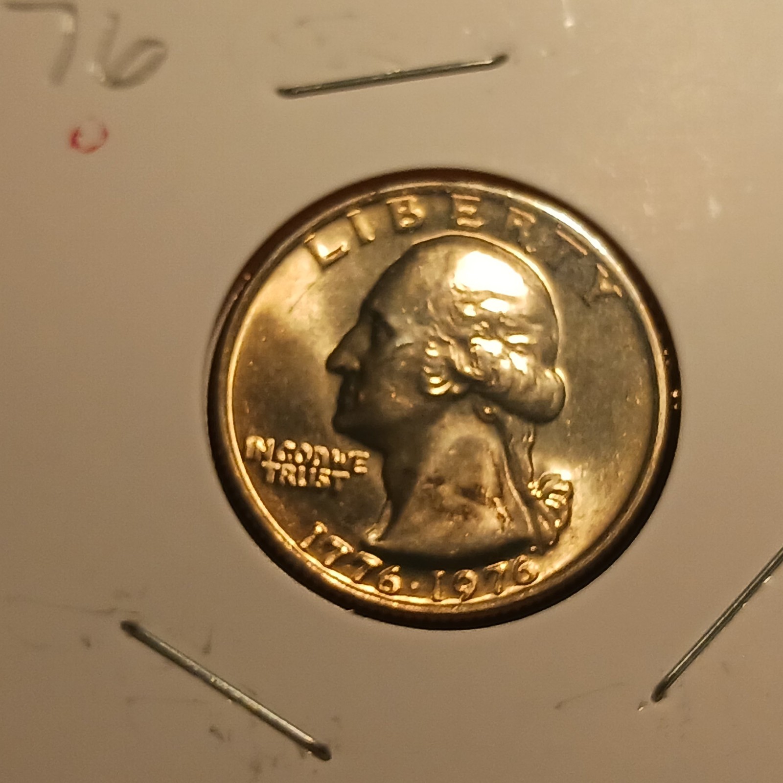 1976 P Washington Quarter BU