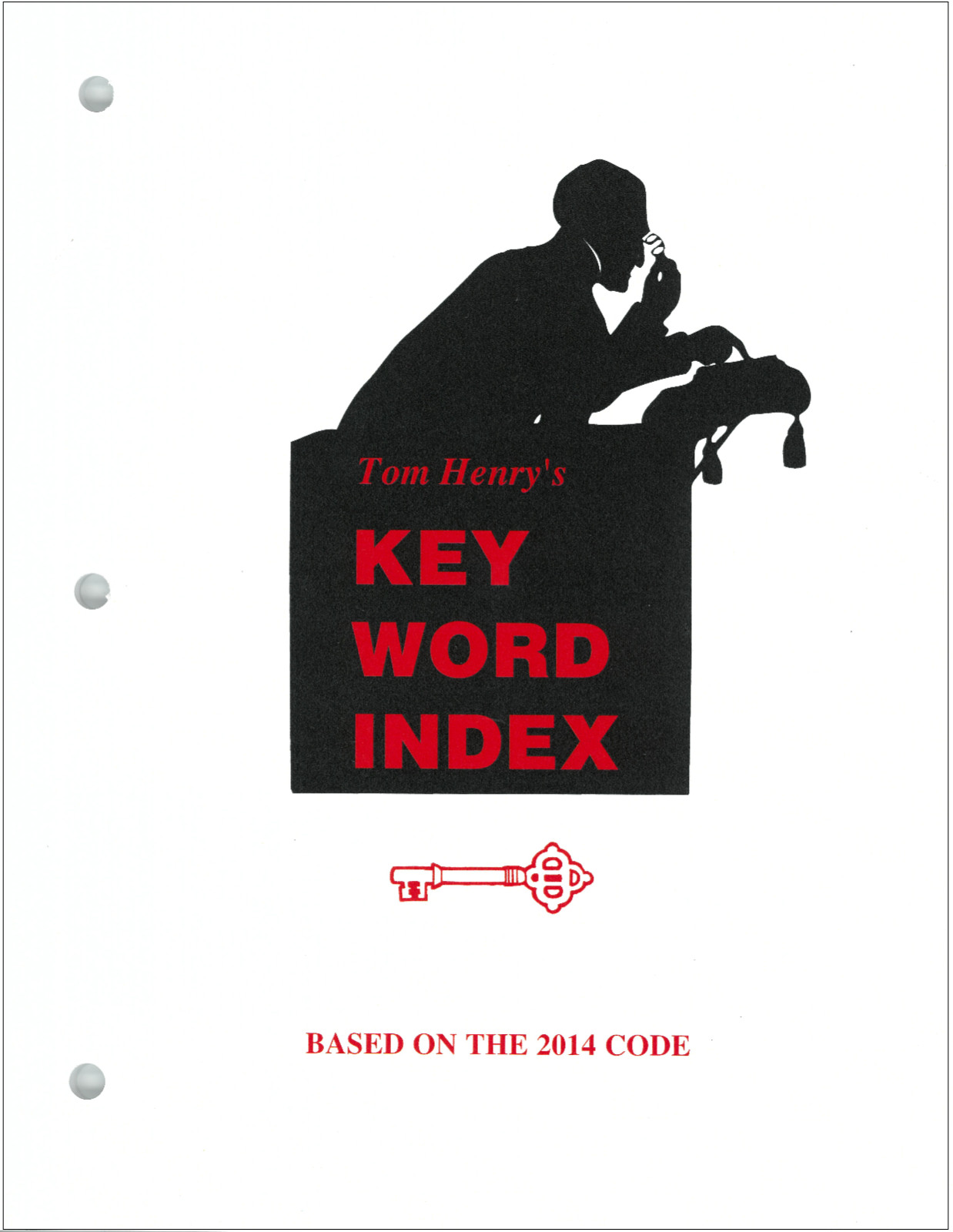 2014 NEC Key Word Index by Tom Henry (Softback NEC Edition)