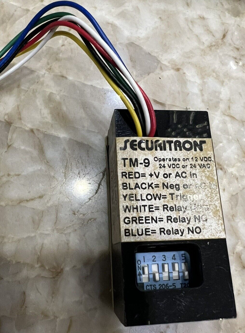 SECURITRON TM-9 Delay Timer