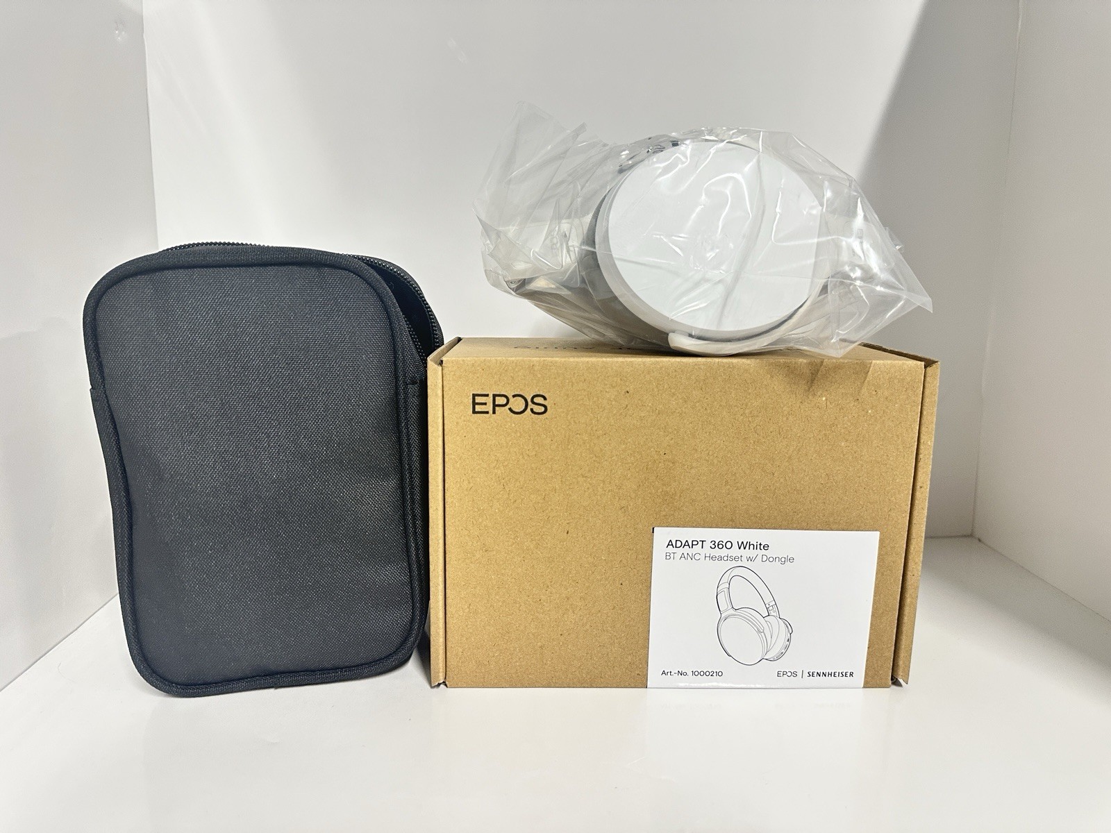 SENNHEISER Epos Adapt 360 White By ANC Headset W Dongle