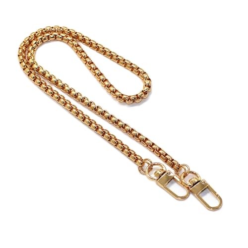 Iron Box Chain Strap Handbag Chains Purse Chain Straps Shoulder 31.5" Gold