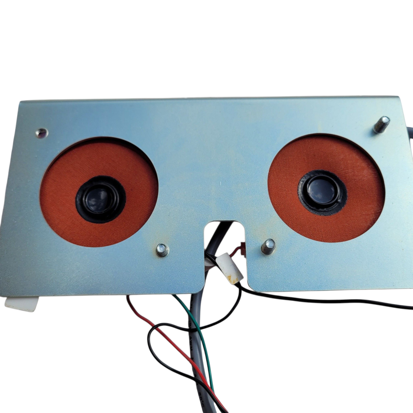 2 ATM Speakers 2.5 X 2.5 Diebold ATM Set of Right and Left with Metal Bracket