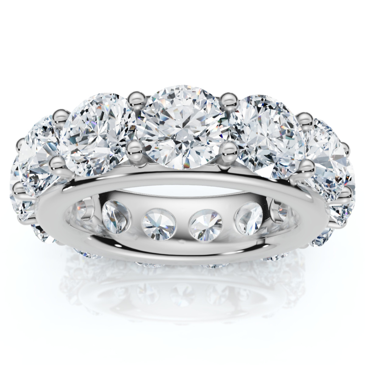 13Ct Diamond Eternity Ring Lab Grown