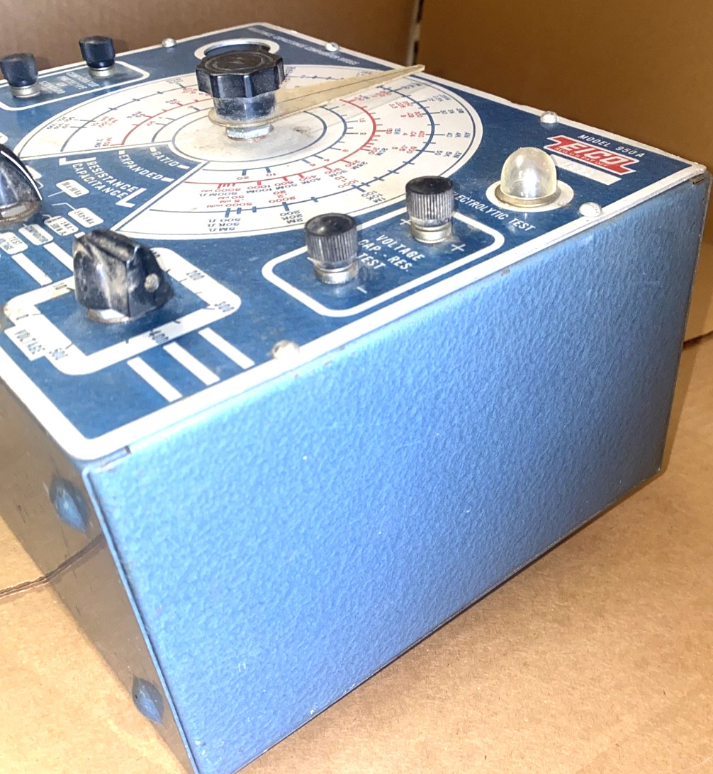 vintage eico electronic instrument co 950A EICO RESISTANCE CAPACTANCE COMPARATOR