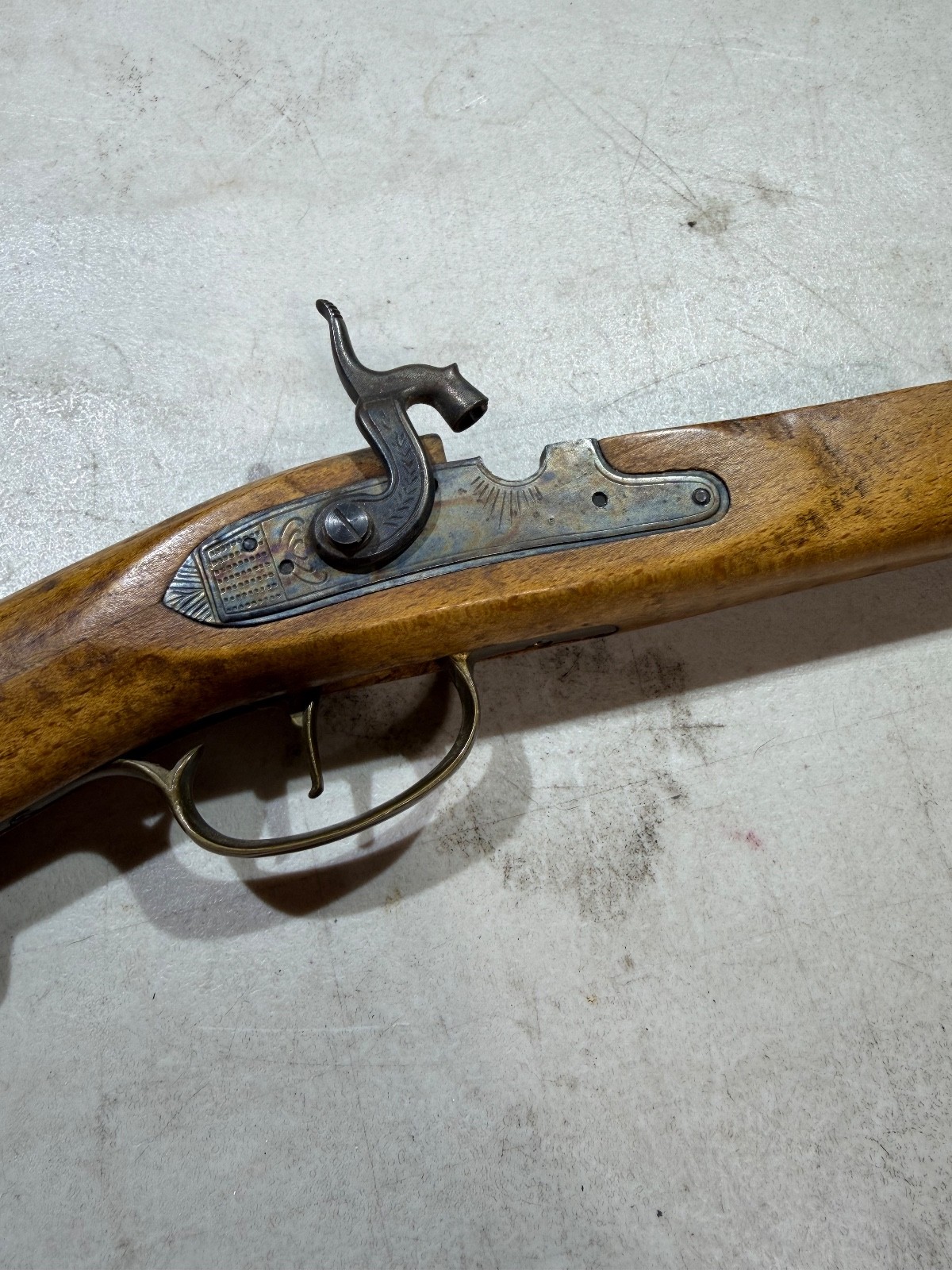 CVA Muzzleloader Stock 15/16” Channel Trigger Lock Plate Muzzle Loader