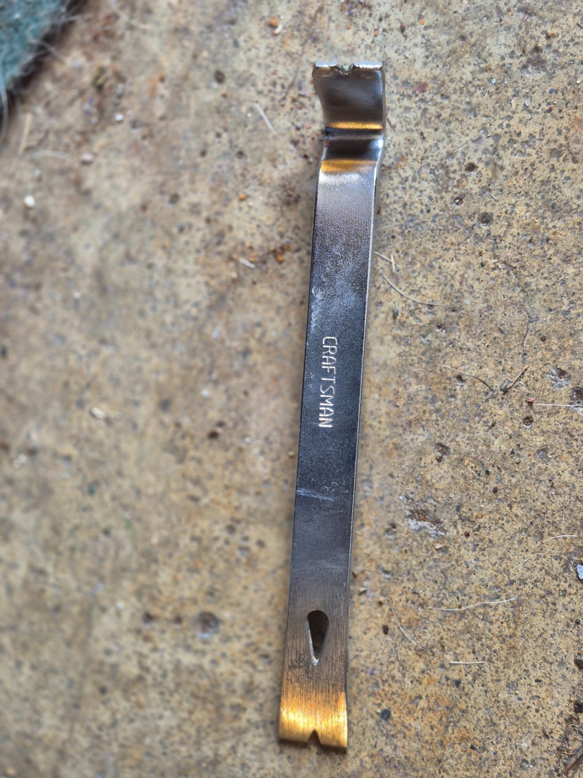 Craftsman Mini Small 5-1/2" Flat Bar / Pry Bar / Nail Puller Vintage