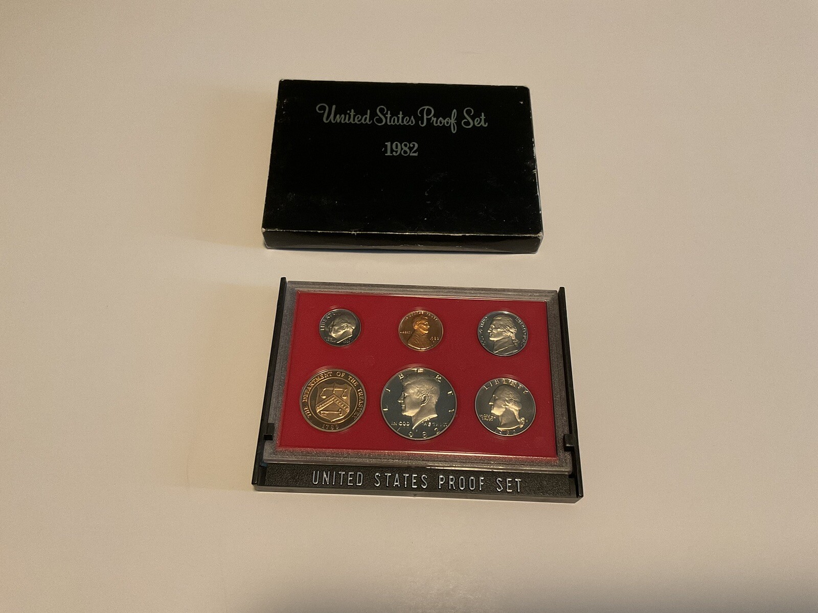1982-S Proof Set United States US Mint Original Government Packaging Box