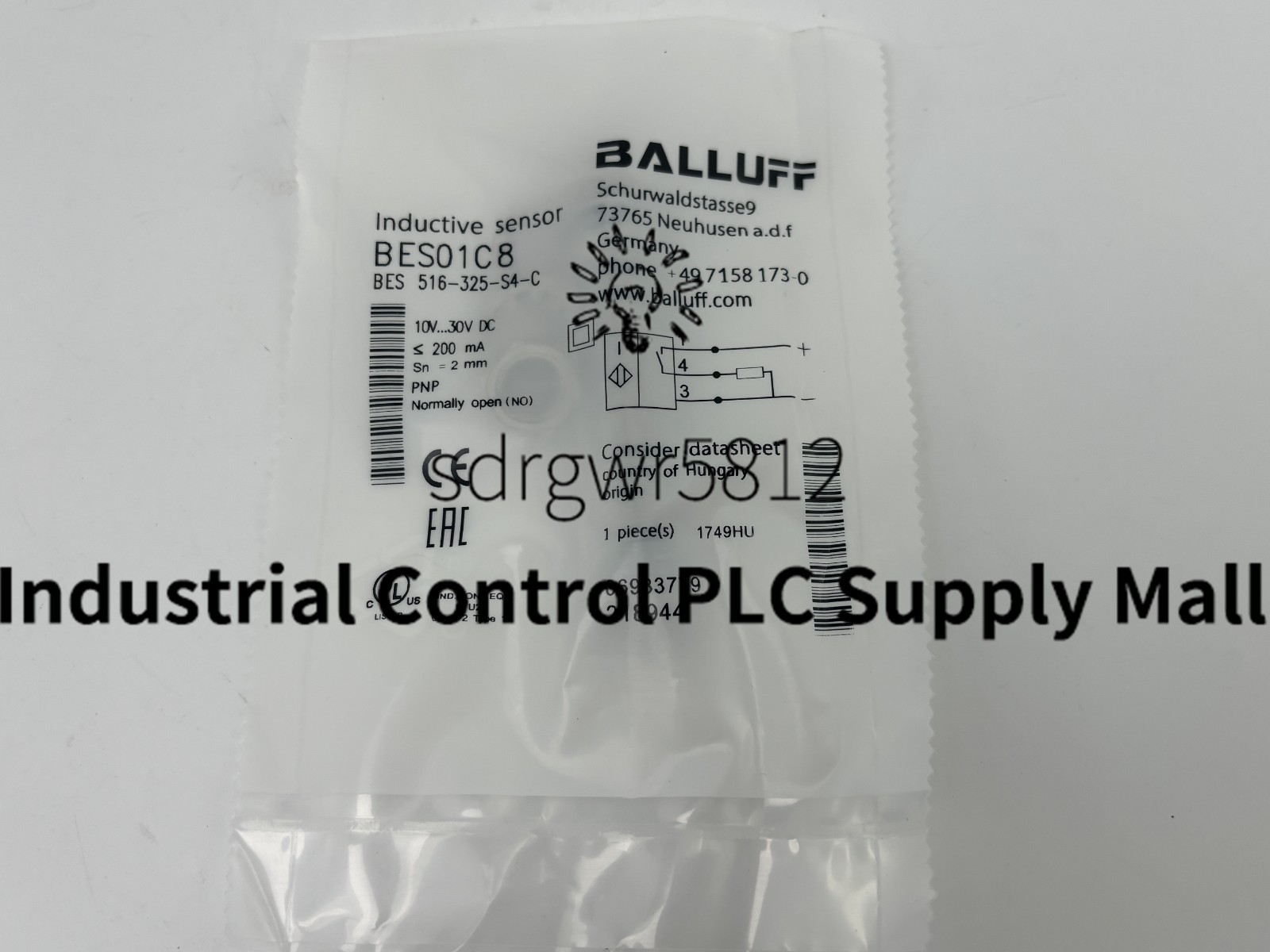 1PCS New BALLUFF BES01C8 BES 516-325-S4-C  Sensor&Proximity Switch