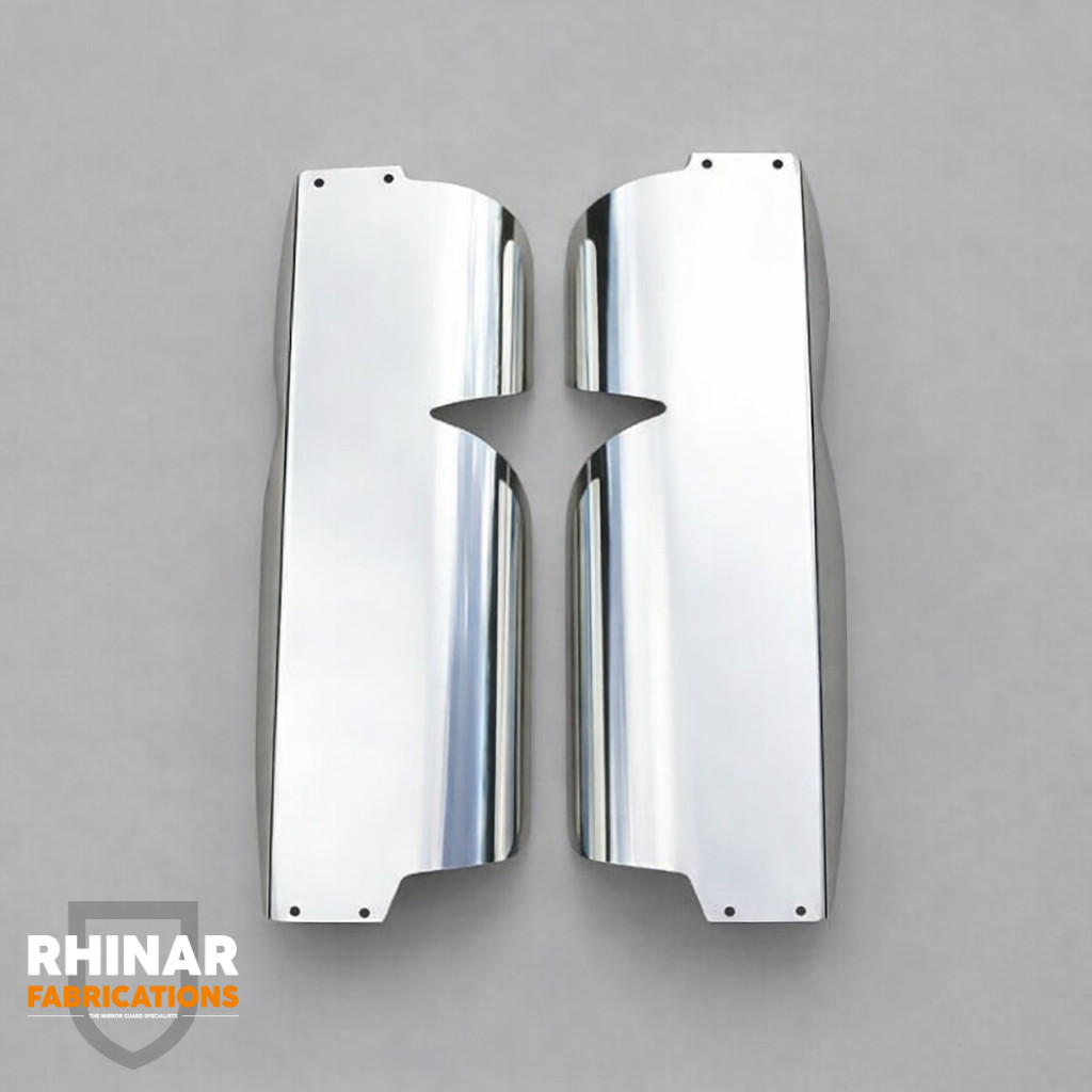 Mirror Guards DAF CF XF Euro 6 Euro 5 Euro 4  (Stainless steel) Pair