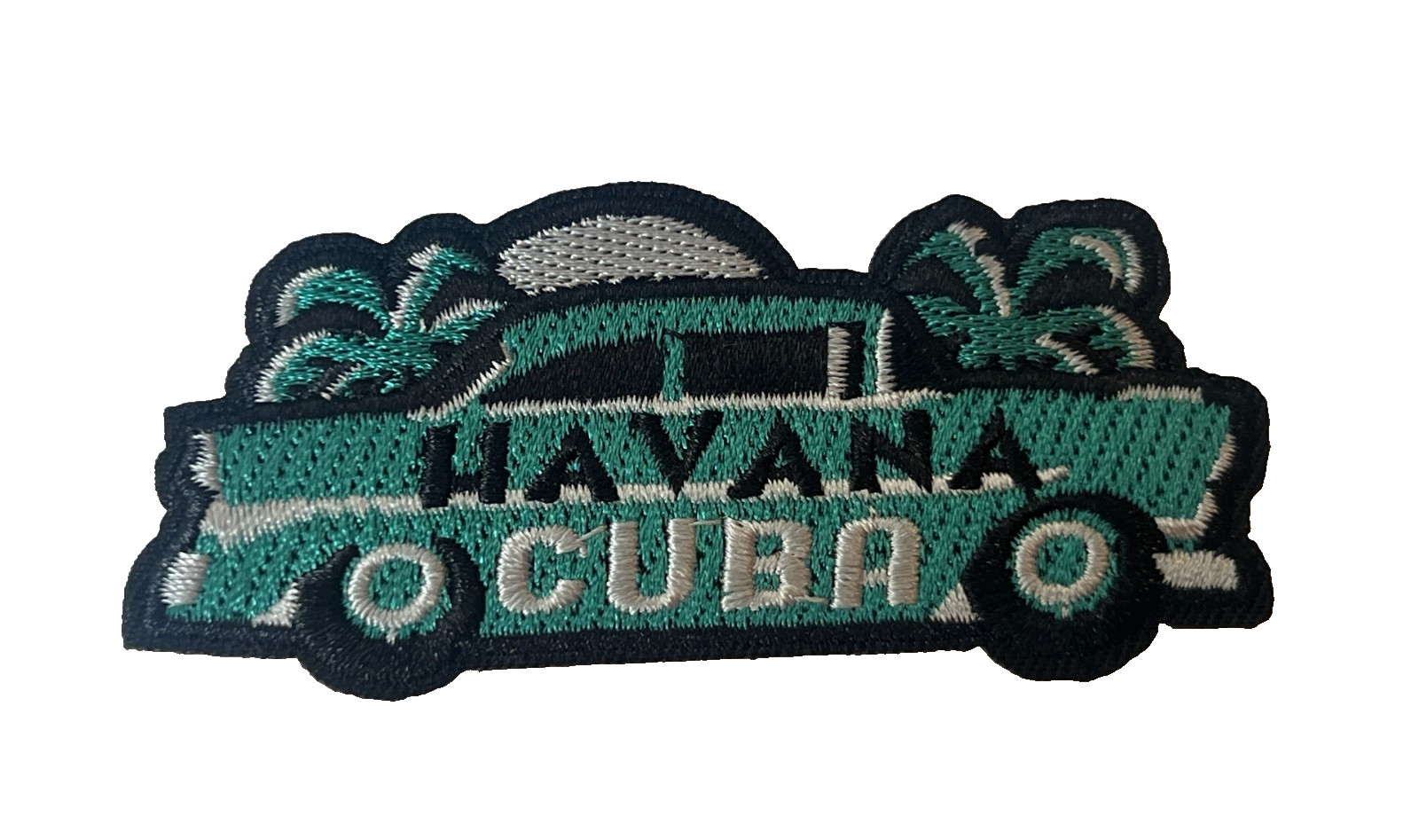 HAVANA - CUBA - Travel Patch - Embroidered Iron-On/Sew Patch