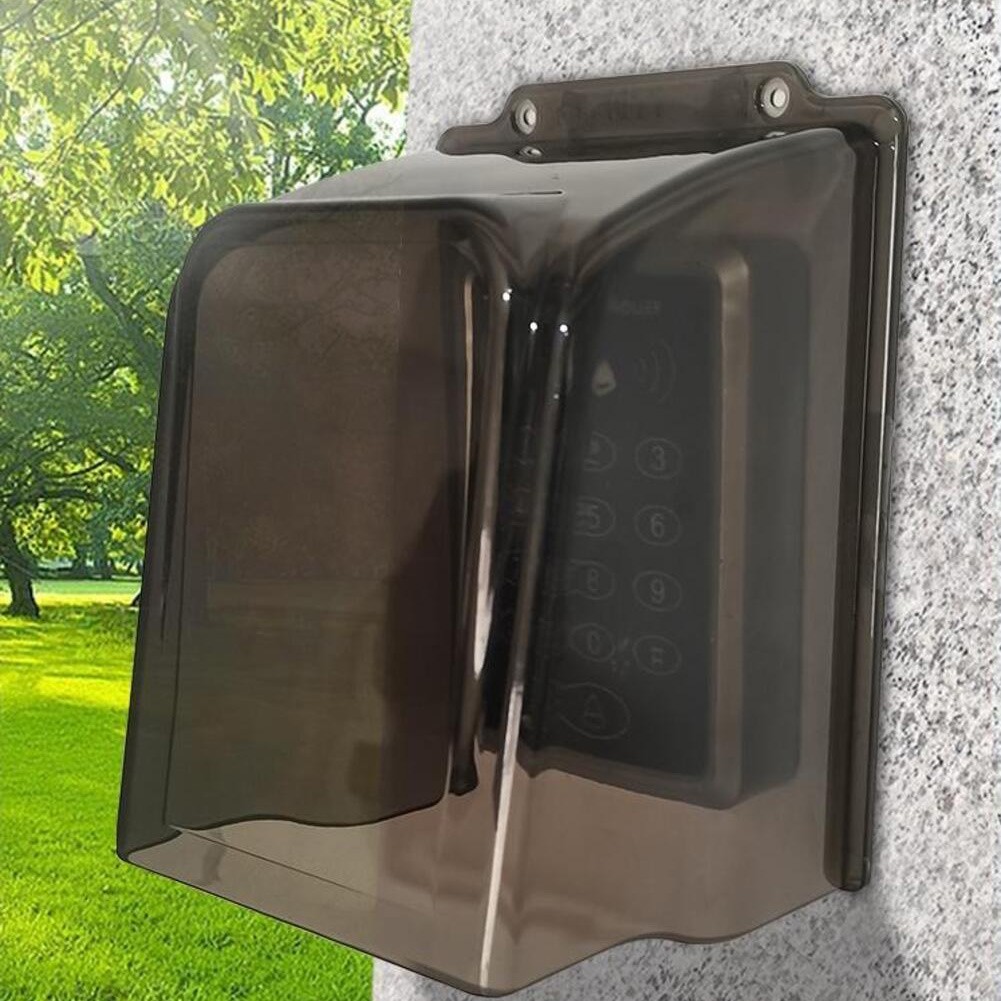PC Protective Rain Cover for Doorbell Camera Keypad and Attendance Clock