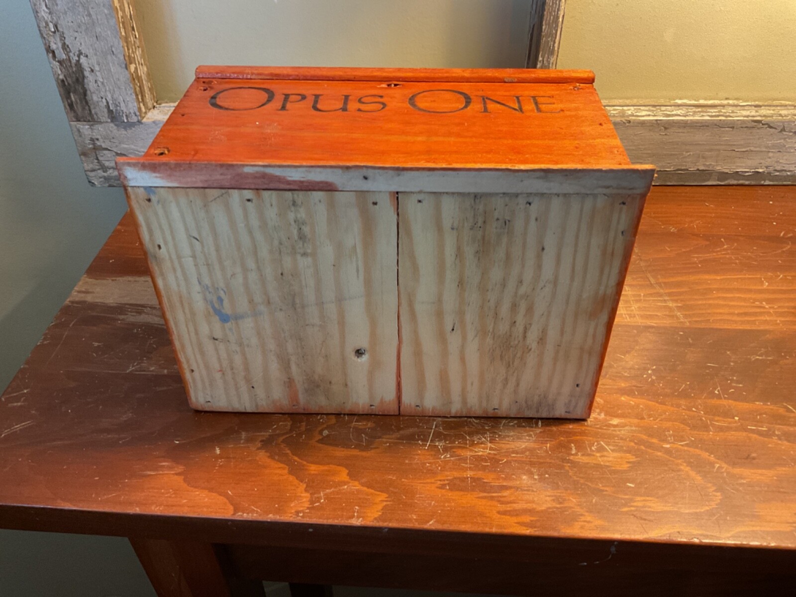 Homemade Desk Pencil Box Organizer