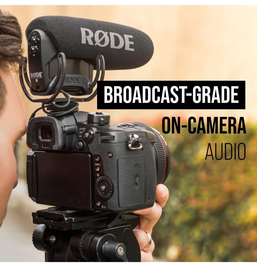 Rode VideoMic Pro Shotgun/On-Device Wired Standard Professional Microphone