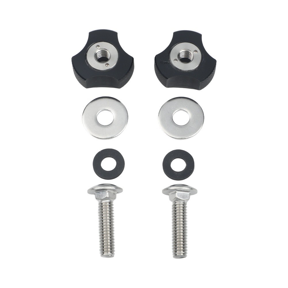 Flat Head 2pcs Screws for Scuba Diving Backplate Effortless Installation 51630