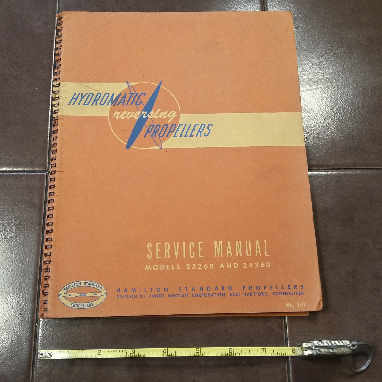 Hamilton Standard HydroMatic Reversing Propellers 23260 & 24260 Service Manual
