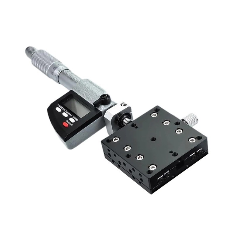 Digital DisplayPlatform with MovableSlide ForOptical Alignment,0.001 Mm Accuracy
