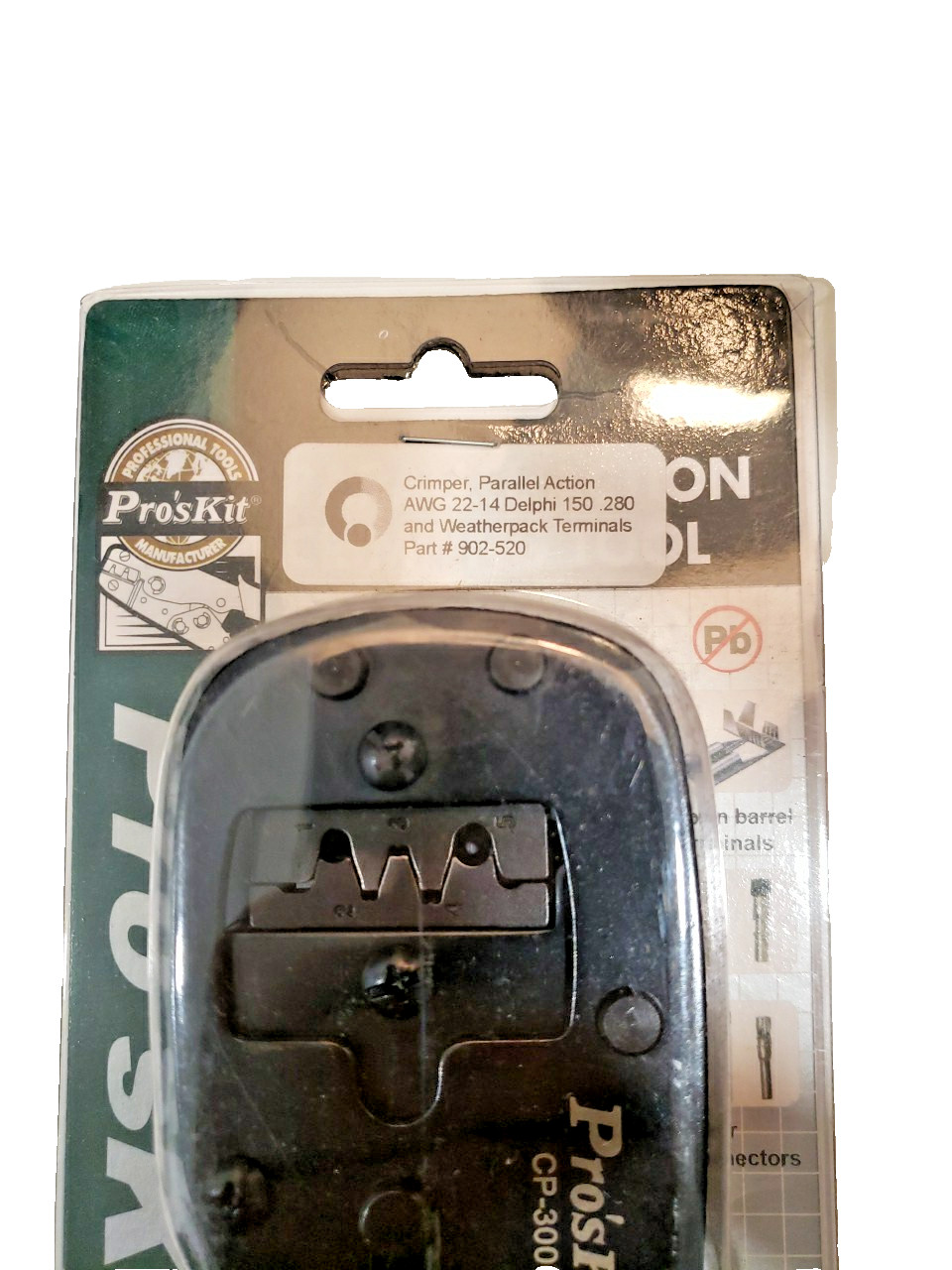 PROSKIT 902-520 - Parallel Action Crimper for Weatherpack Terminals
