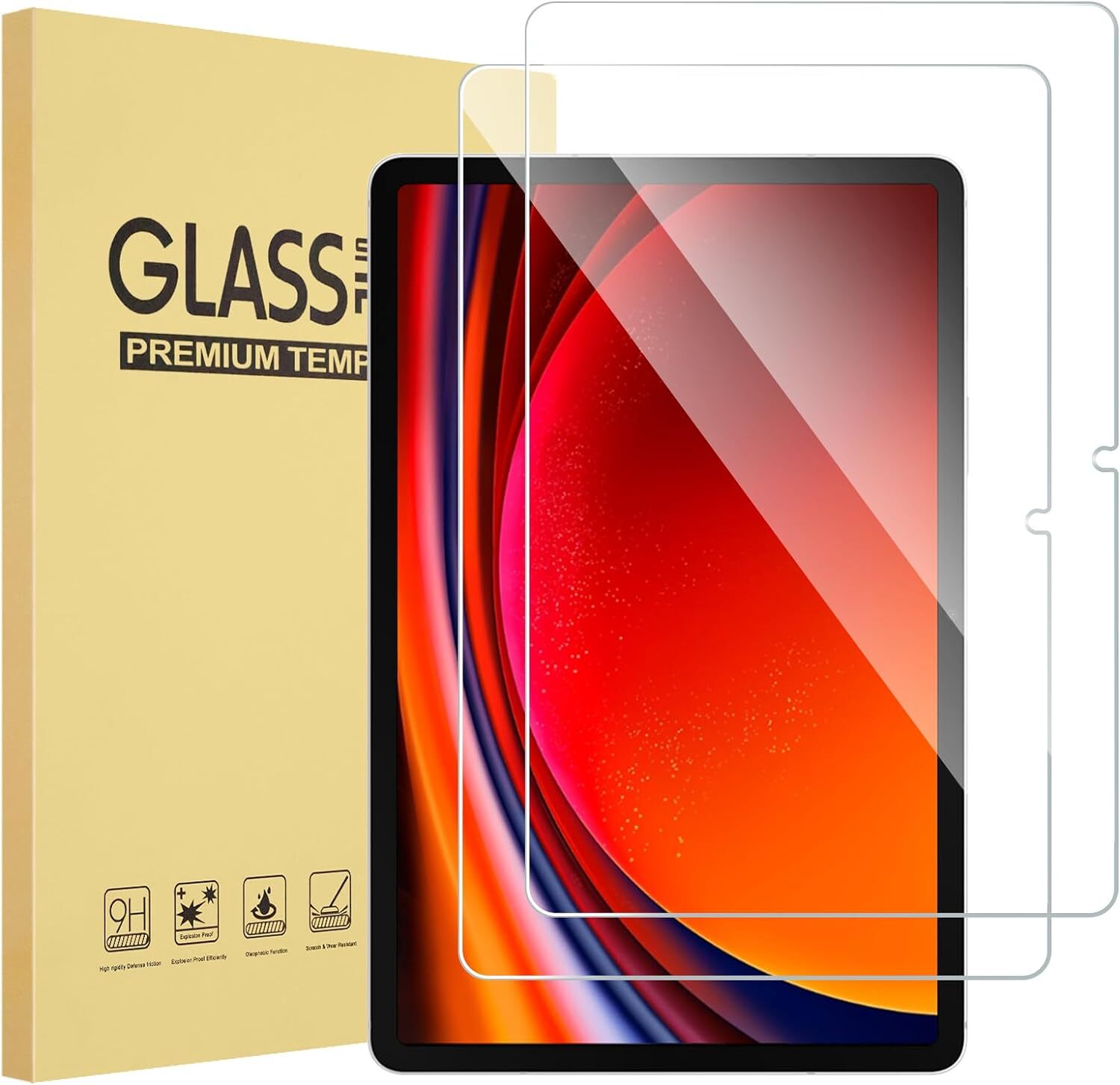 For Samsung Galaxy Tab A11+ A9 Plus S11 S10 FE+ S9 FE 5G S8+ S7 Screen Protector