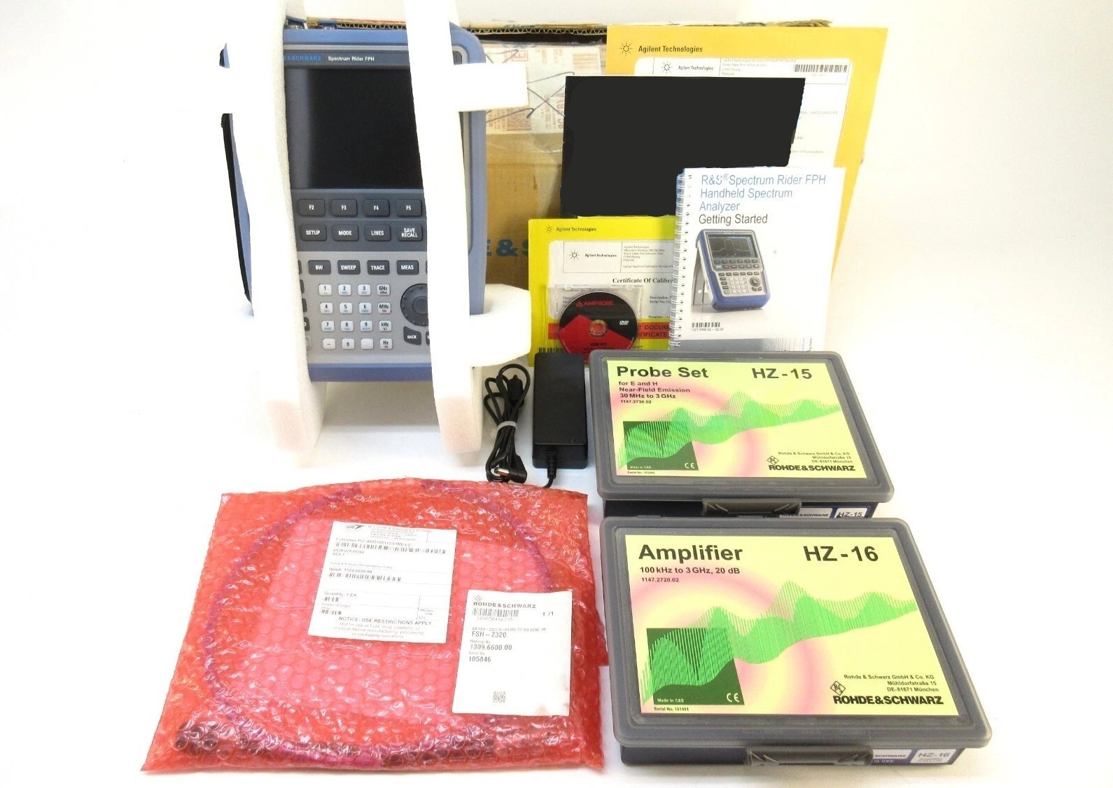 Rohde & Schwarz Spectrum Rider FPH Spectrum Analyzer, 5 kHz to 3 GHz B3, B22 K43