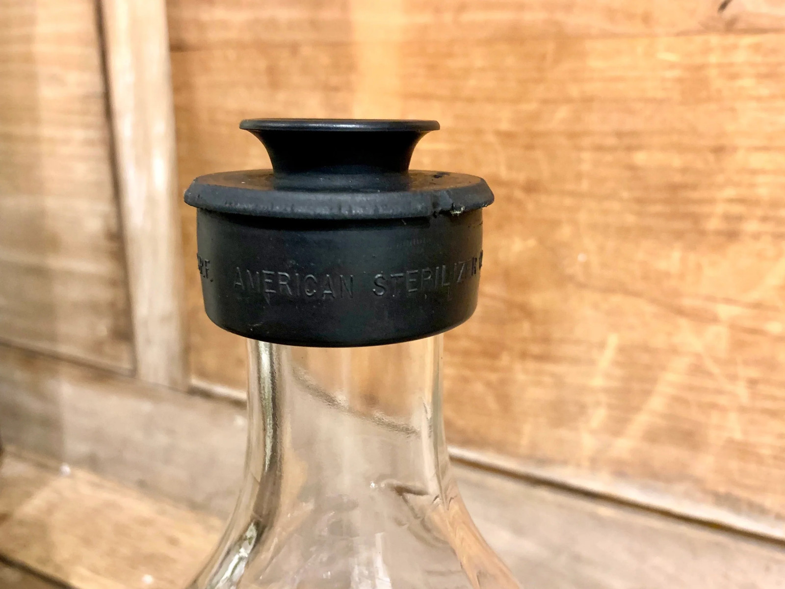 Macbick Laboratory Bottle | Vtg Large American Sterilizer Beaker| Rare Pyrex