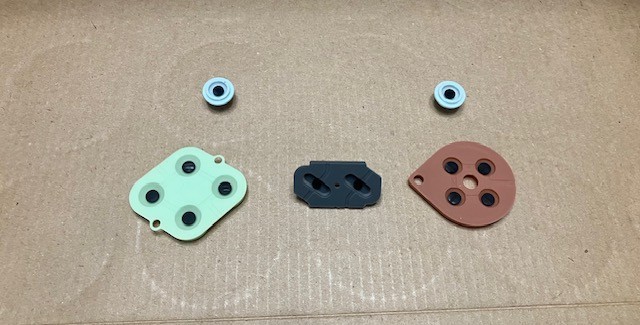 Super Nintendo SNES OEM Controller Membranes Silicone Button Pads