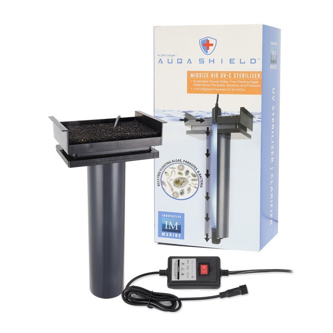 AuqaShield 11 Watt UV Sterilizer/Clarifier (Midsize) - Innovative Marine