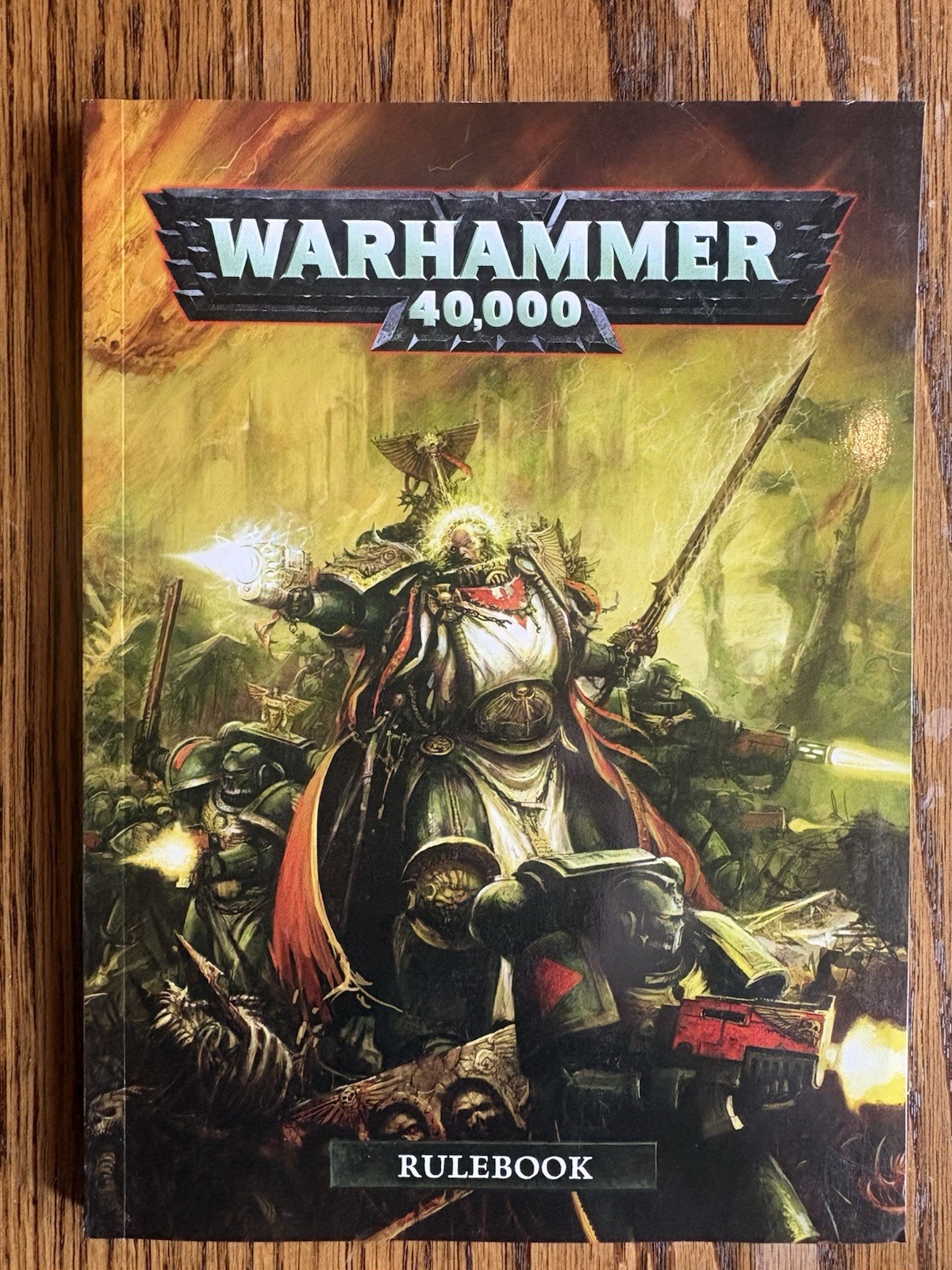 Warhammer 40K 6th Edition Rulebook Dark Vengeance - NEW Warhammer History OOP
