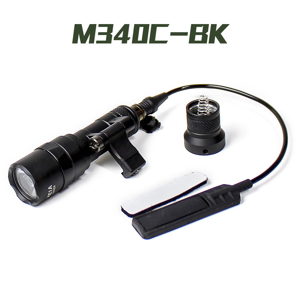 M340C Mini Light LED Constant Momentary M340 Weapon Flashlight For Picatinny US