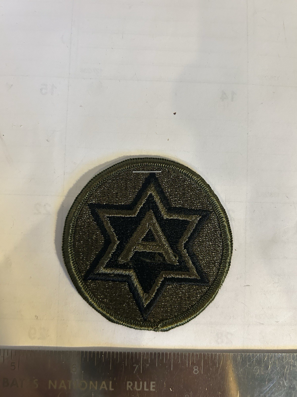 United States Army Military Patch Vintage