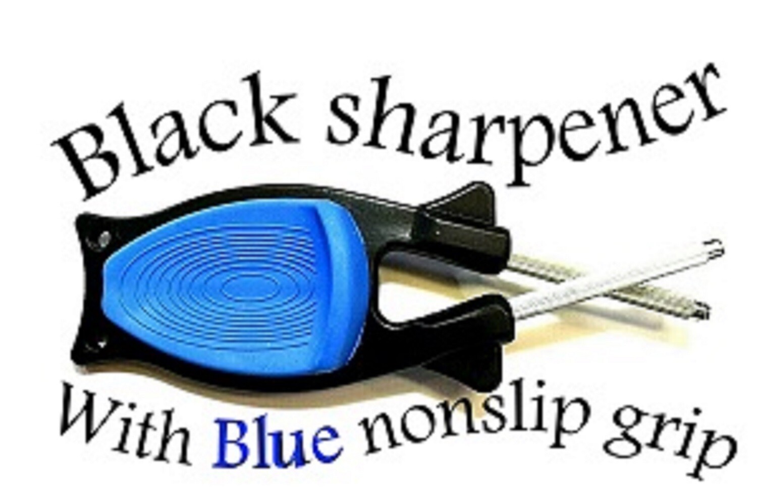 Handheld Knife sharpener that hones blades back to their original cutting edge.