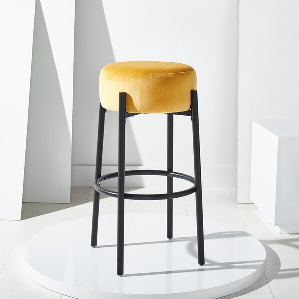 Safavieh PAISLEIGH METAL LEG BARSTOOL, Reduced Price 2172728520 SFV5031D