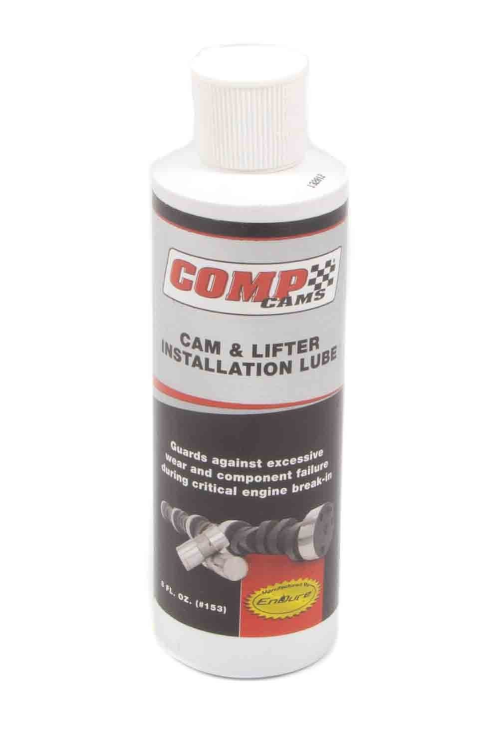 COMP Cams Cam Lube Assembly Lubricant – 8 oz Bottle for Camshaft Installation