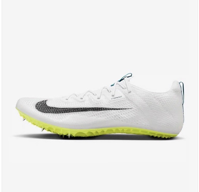 Nike Zoom Superfly Elite 2 Track Spikes White Spruce Men’s Sz 7.5 FZ9662-100