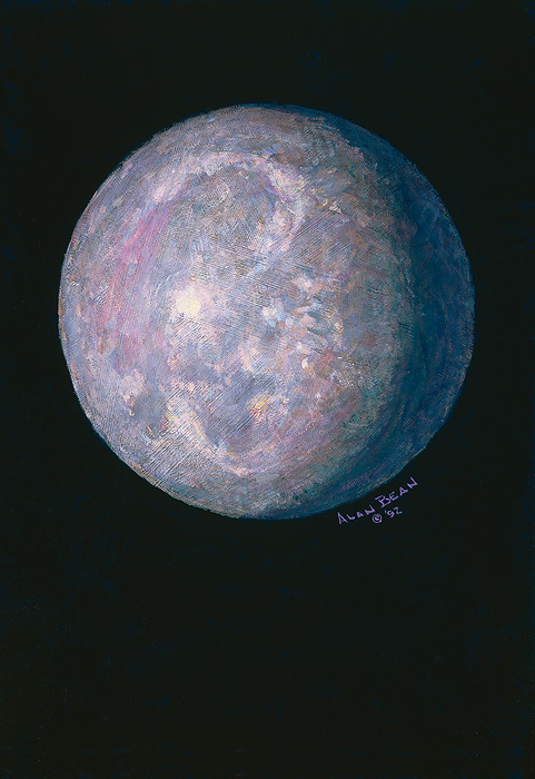 Alan Bean MONET'S MOON, giclee canvas  #21/125