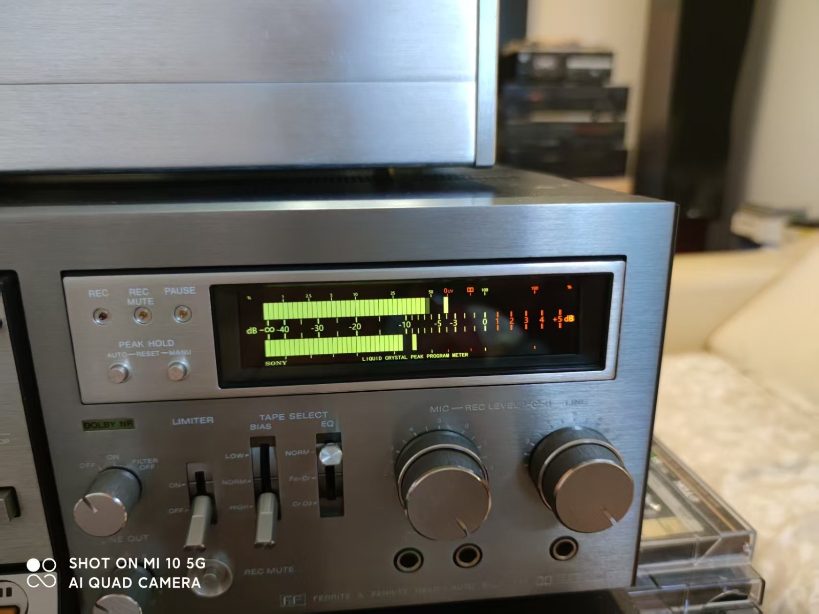 SONY TC-K8B DISPLAY