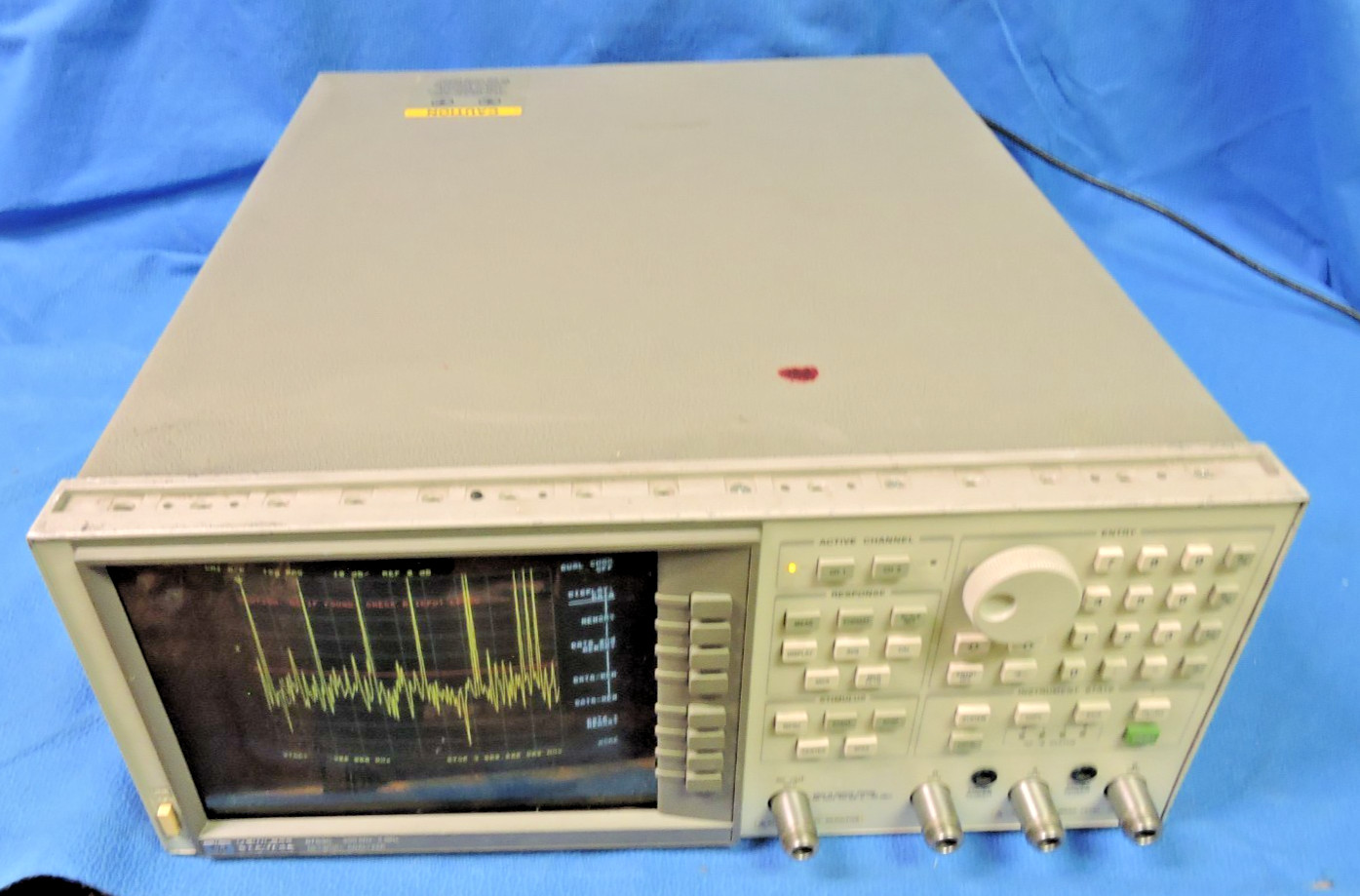 HP Agilent 8753C Network Analyzer 300kHz-3GHz / Softkeys Not Responding Repair