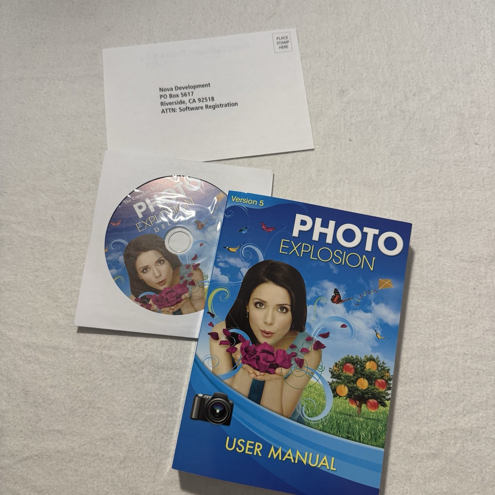 Photo Explosion Deluxe Version 5 Digital Editing Software Box NEW NIB