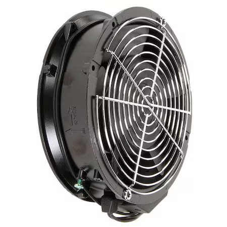 Wiegmann Wa6axfn Axial Fan, Round, 115V Ac, Plastic/Steel, 6 3/4 In W.