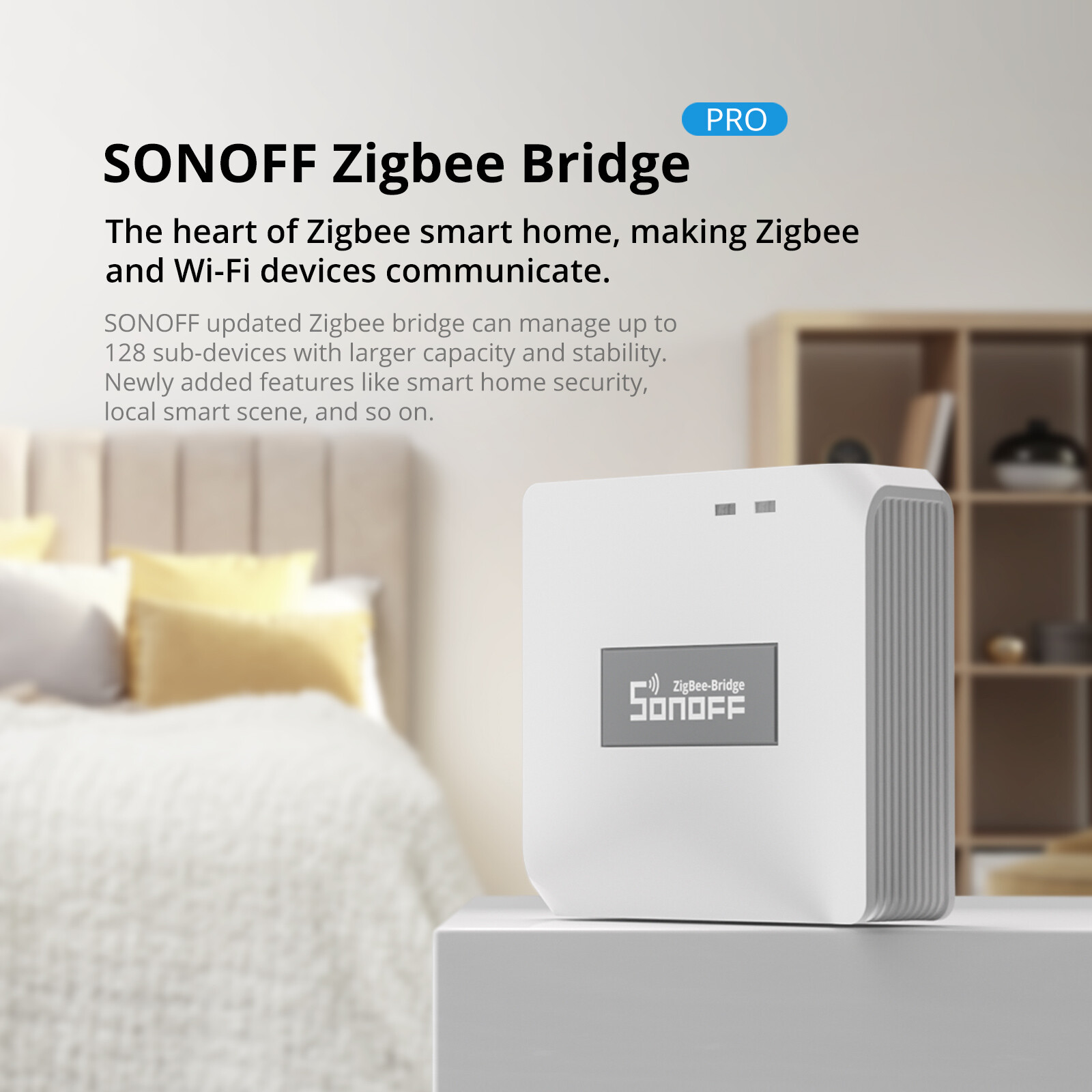 SONOFF ZBBridge-P Zigbee Bridge Pro Smart Home Security WiFi Wireless Controller
