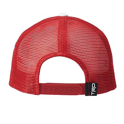 Toyota Racing Development Snapback Baseball Cap, One Size, Red/White/Black