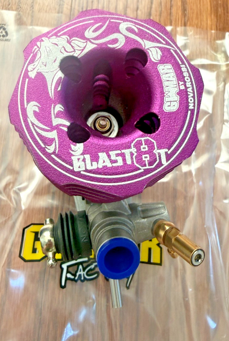 Gimar Novarossi .21 BLAST 8 Port .21 Long Stroke Hand Modified Buggy Engine
